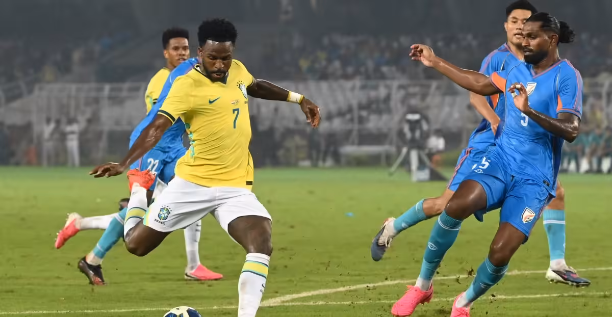 A night to forget for Vinicius in India