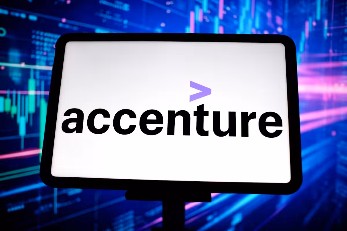 Accenture stock surges as record bookings dispel AI fears