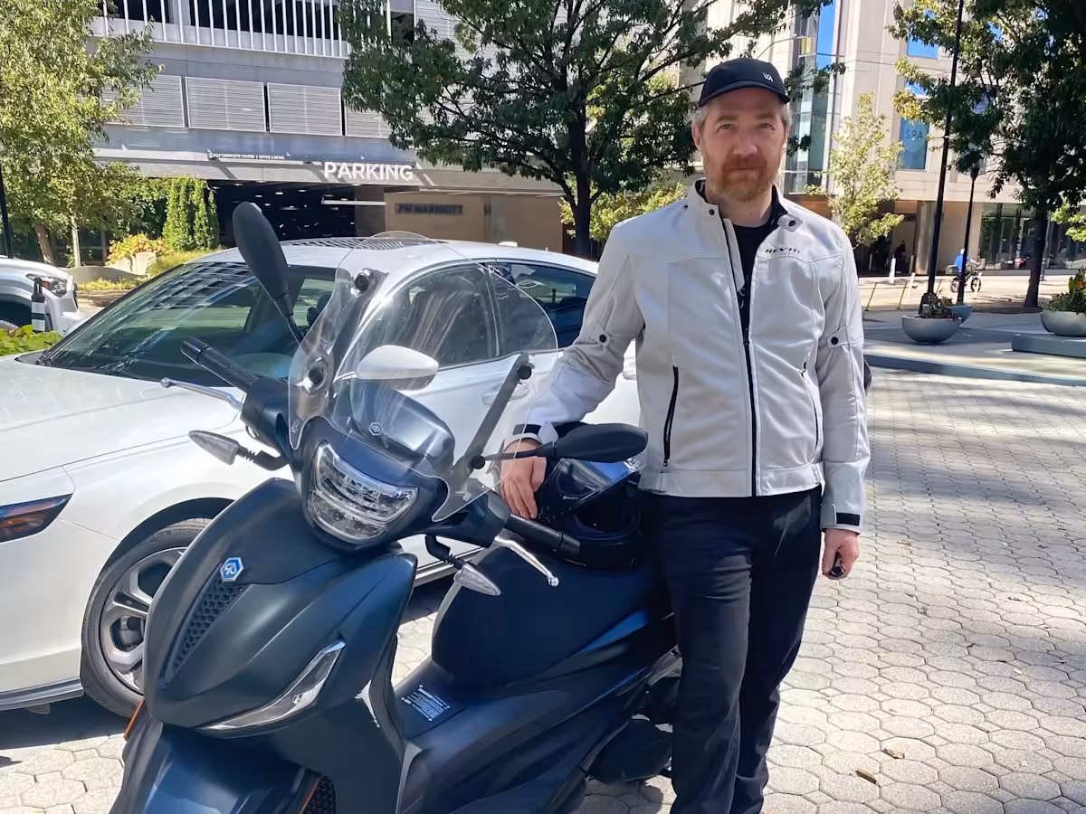 After about a year of using the scooter, I sold my car.