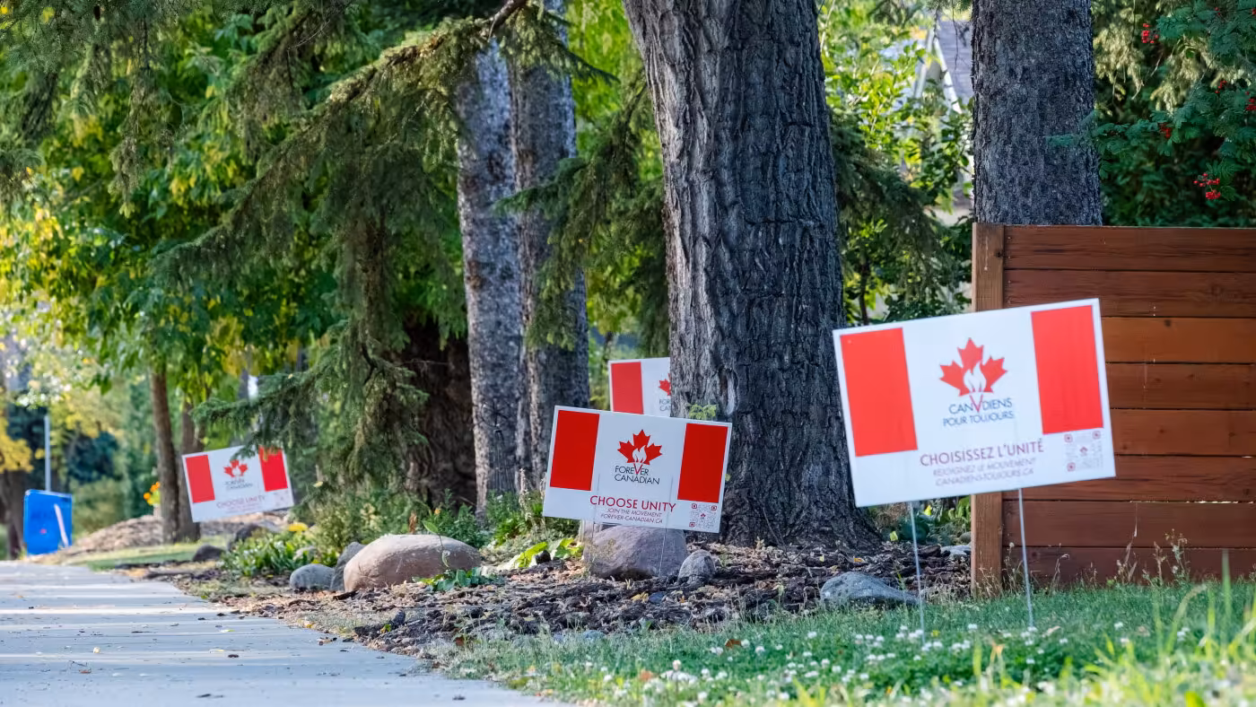 Alberta voters weigh future in Canada : NPR
