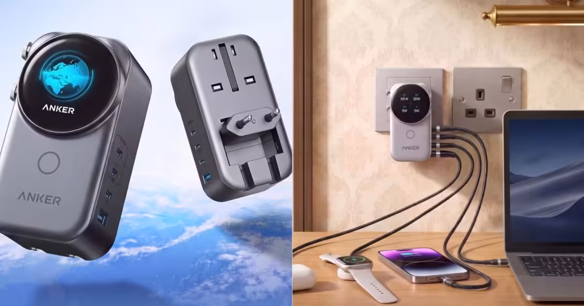 Anker’s all-new 100W Smart Display travel charger just scored its first discount for fall Prime Day at 20% off