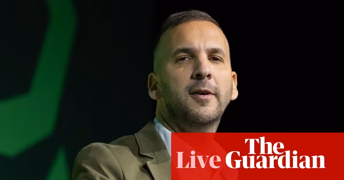 As it happened: Israel condemns Green party passing ‘Zionism is racism’ as a ‘stain on history of UK’ | Politics