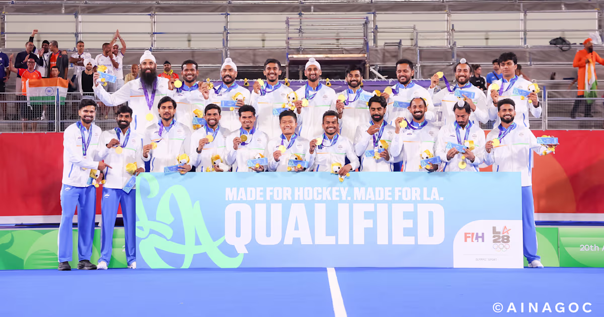 Asian Games 2026 hockey: India ease out Malaysia in final to win gold and Olympic quota