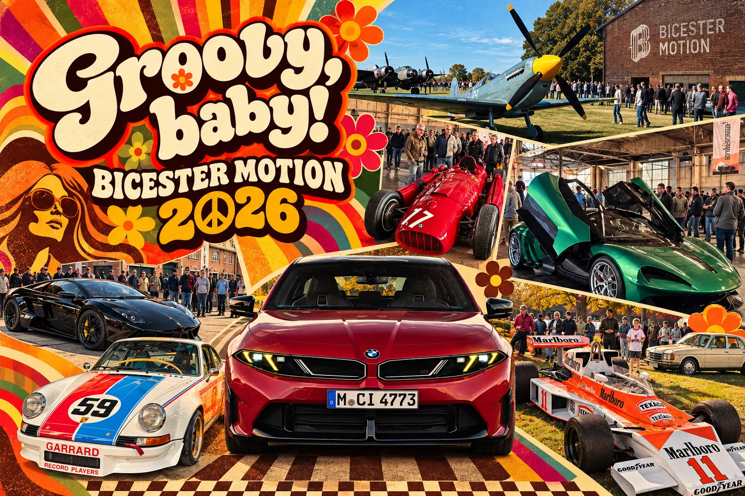 BMW M350 xDrive makes UK debut at 1970s-themed Bicester Scramble