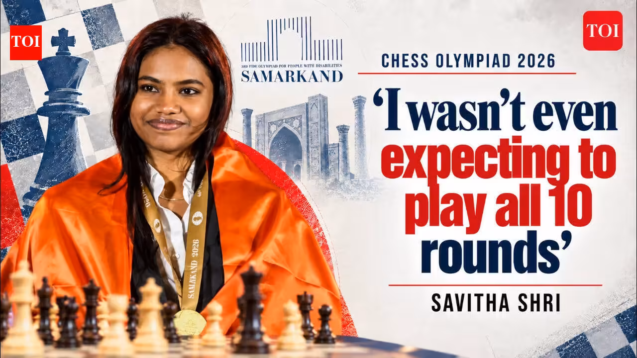 Between parents' struggles and 'endless coffees': How Savitha Shri became India's only gold medallist at Chess Olympiad | Exclusive | Chess News