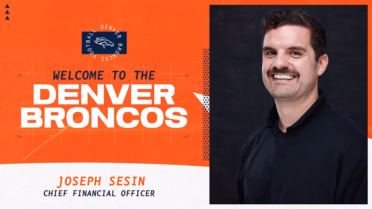 Broncos name Joseph Sesin as Chief Financial Officer