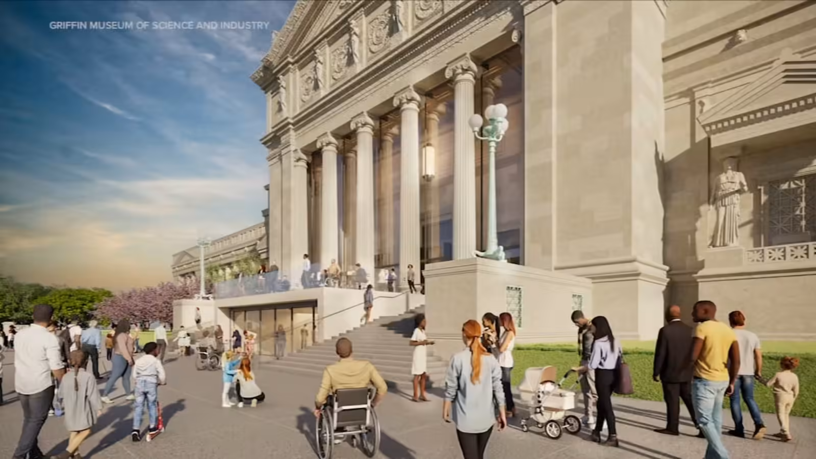 Chicago's Griffin Museum of Science and Industry to break ground on South Portico Project