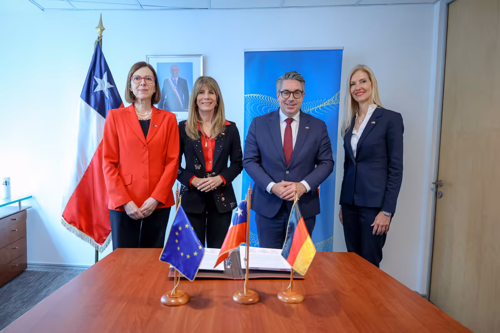 Chile, the European Union and Germany sign Joint Statement of Intent to deepen cooperation on renewable hydrogen