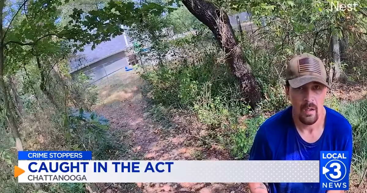 Crime Stoppers: Burglary suspect's picture taken in the woods | Local News