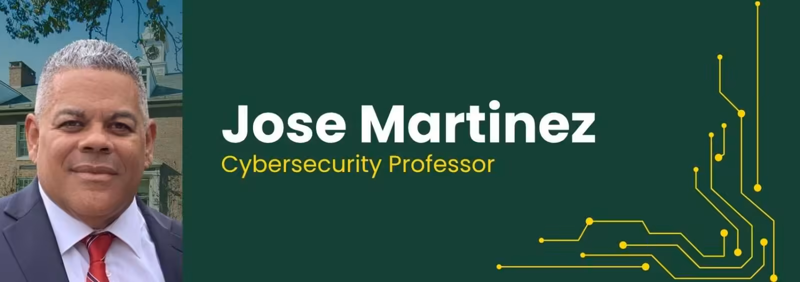 Cybersecurity, AI, and the Future of Technology: A Q&A with Professor Jose Martinez