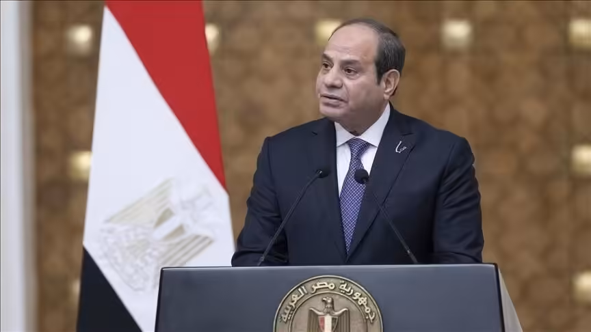 Egyptian president calls for peaceful solutions to conflicts in Africa