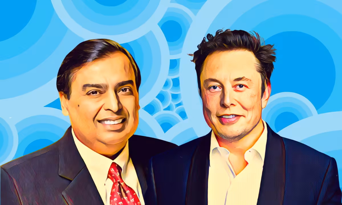 Elon Musk mocks Indian billionaire Ambani in Starlink row