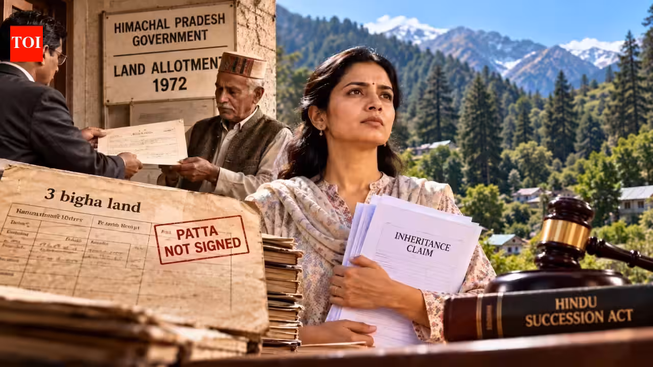 Father got 3 bigha of land from Himachal government, but patta was never signed; why HC allowed married daughter's inheritance appeal & what role Hindu Succession Act plays