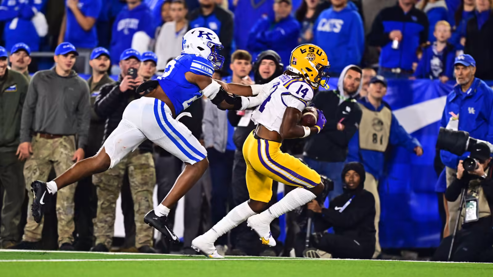 Football Falls to Kentucky in OT, 35-34 - LSUsports.net