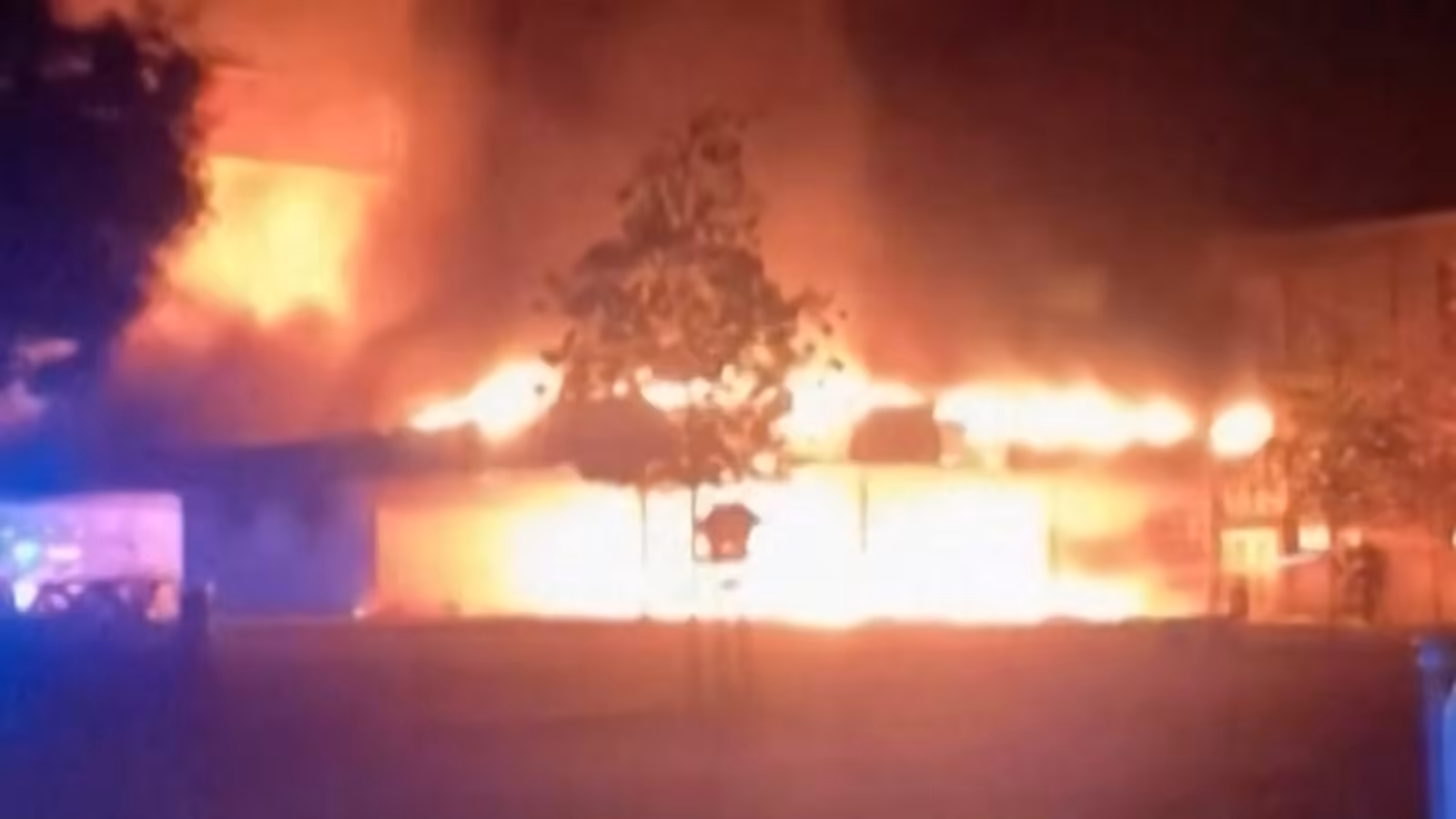 French high school engulfed in flames as student protests continue | Education News