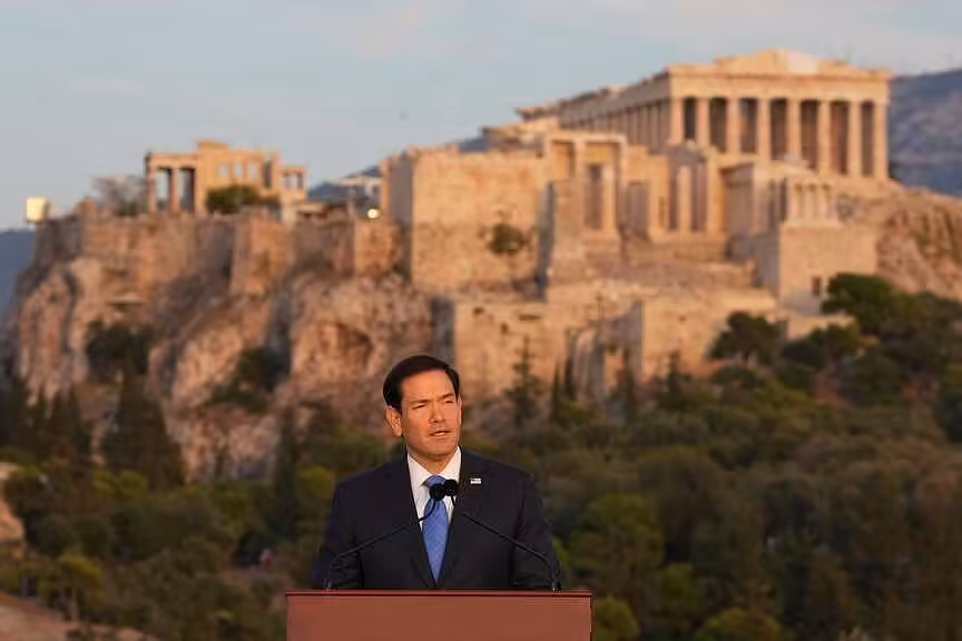 From the Acropolis, Rubio urges Europe to defend Western values and strengthen alliance with US