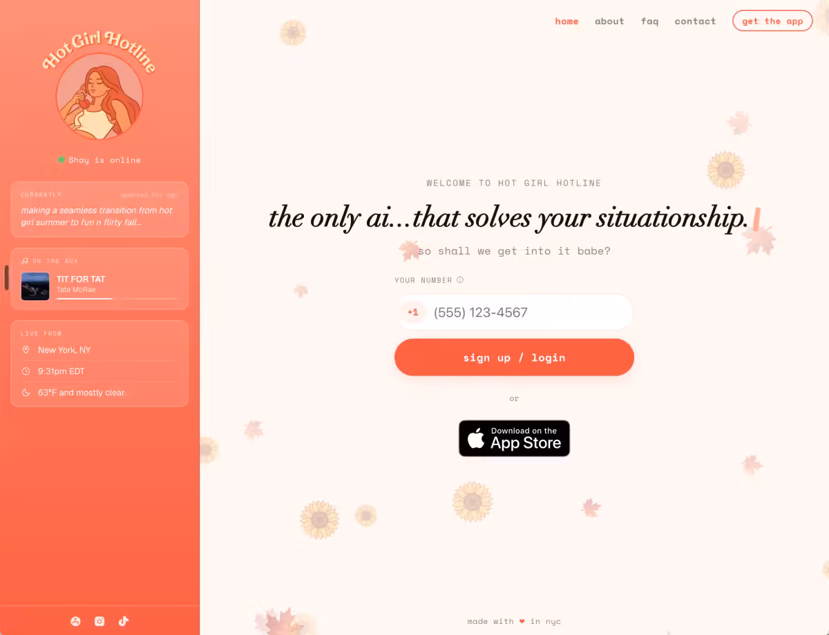 Hot Girl Hotline is like 'Dear Abby' for the AI era