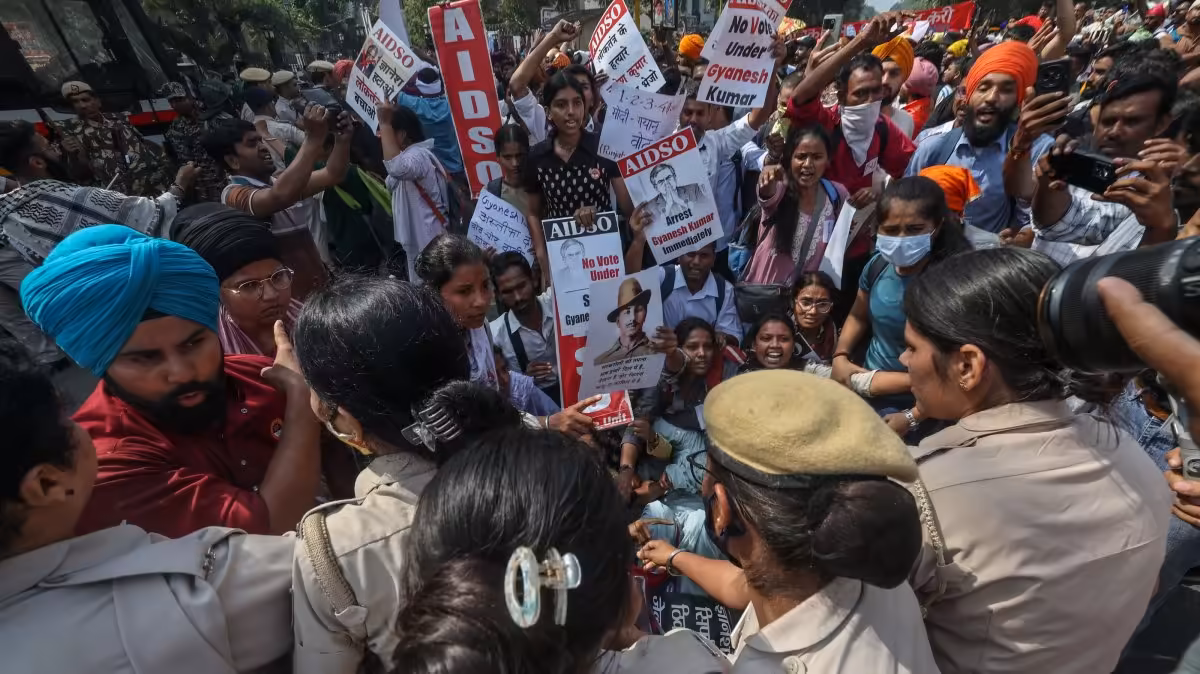 India detains ‘Cockroach’ leaders amid voter list protests