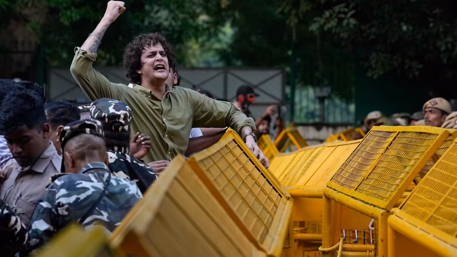 India tightens security in New Delhi ahead of 'Cockroach' movement's rally