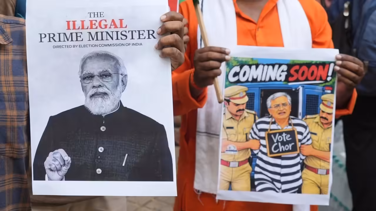 India’s Modi faces dual pressure from ‘cockroach’ movement, opposition parties