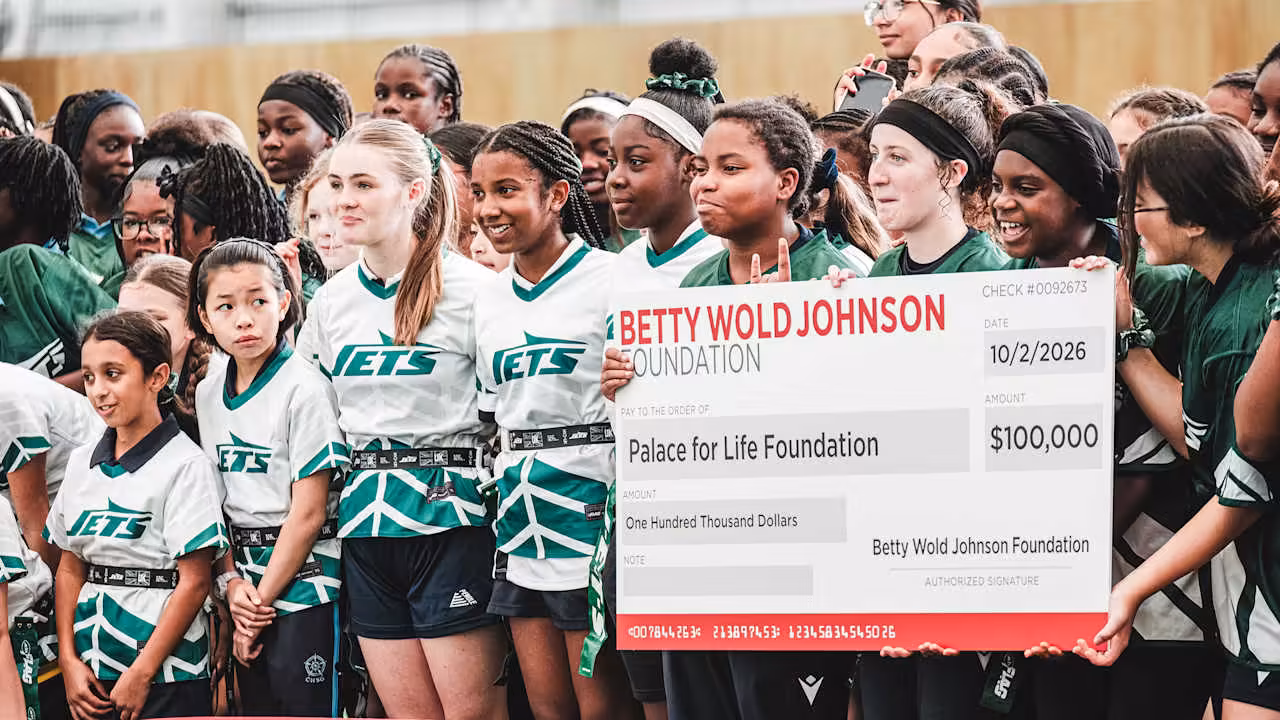 Jets and Palace for Life Join Forces to Grow Girls’ Sport in South London
