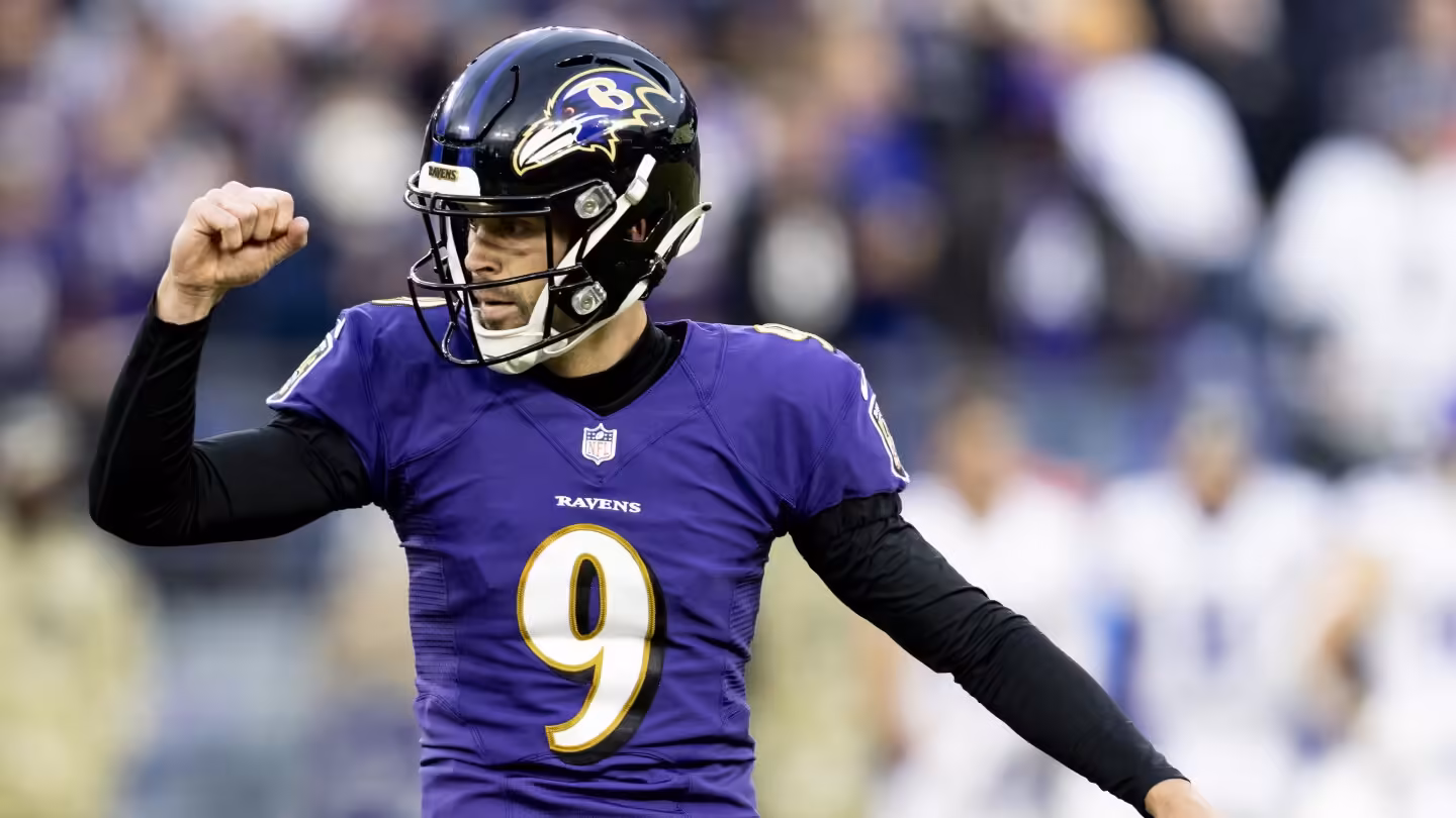 Justin Tucker was among five kickers the Dolphins worked out