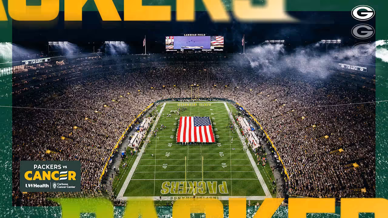 Lambeau Field ready for Sunday’s Packers vs. Cancer game, presented by UW Health