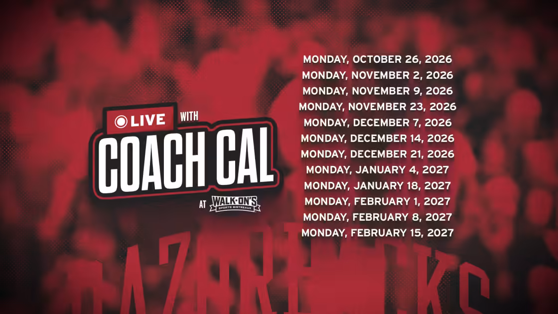 Live with Coach Cal Radio Show Moves to Walk-Ons Sports Bistreaux