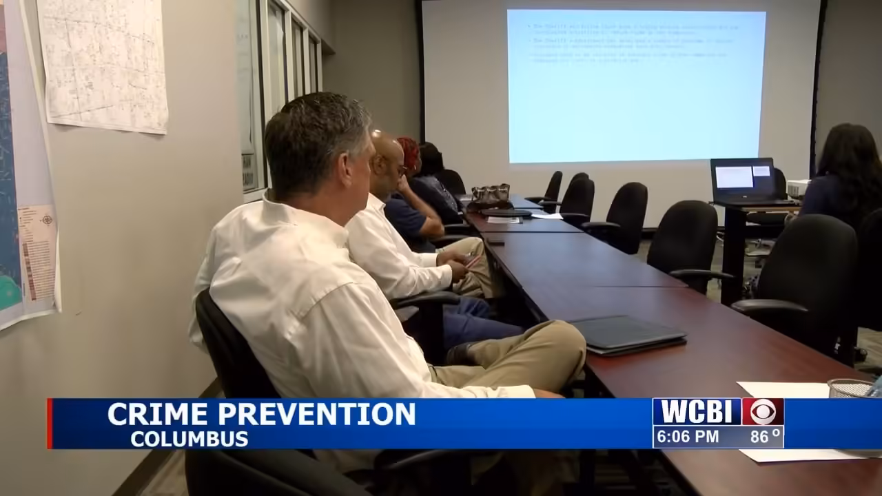 Lowndes County officials host 2nd Crime Prevention Task Force meeting - Home - WCBI TV