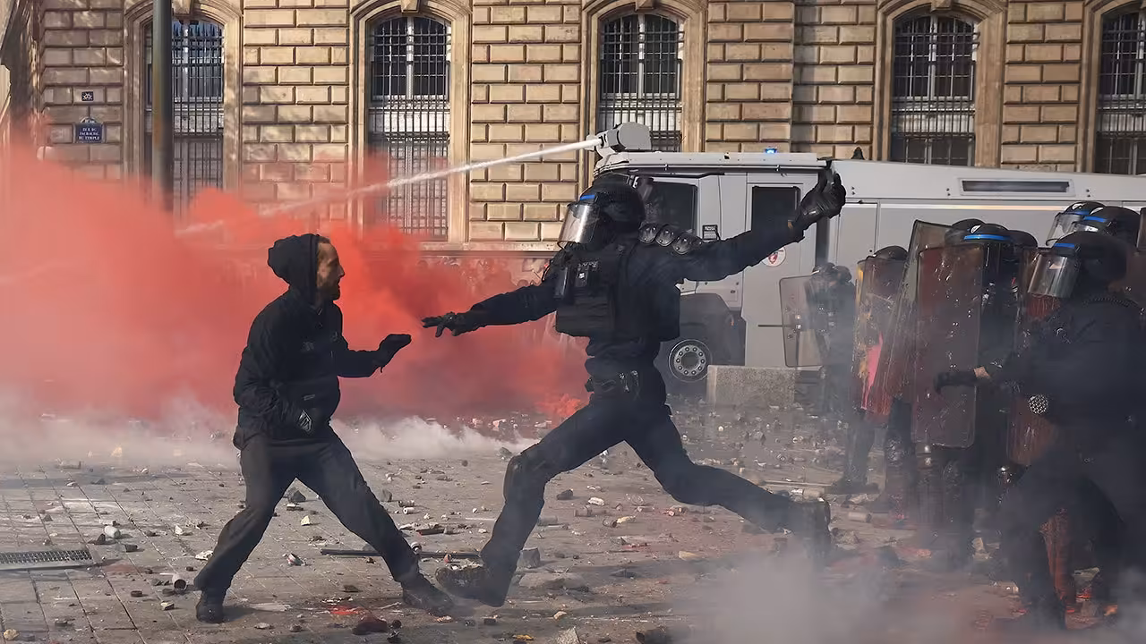 Macron says French protest concerns are being exploited politically