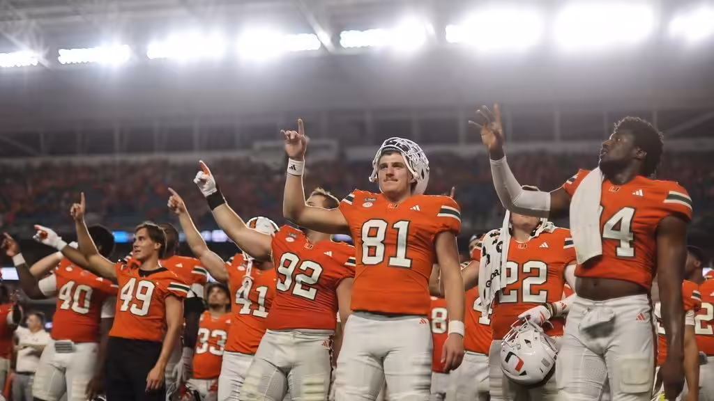 Miami climbs to 1, BYU to 2 after chaotic week upends Top 25