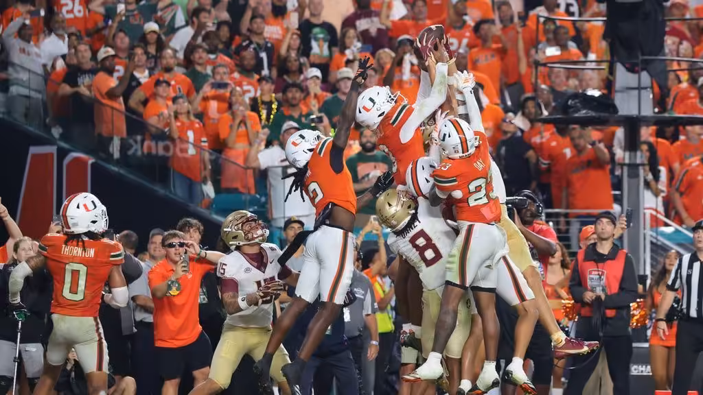 Miami survives two Hail Marys, leaving FSU without answers in double OT thriller
