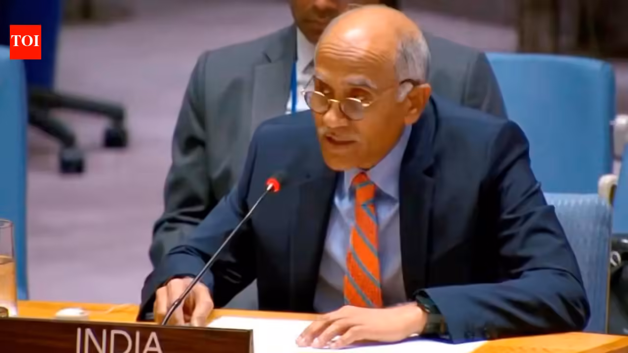Middle East conflict: India pushes for 'resolution through dialogue and diplomacy' at UNSC | India News