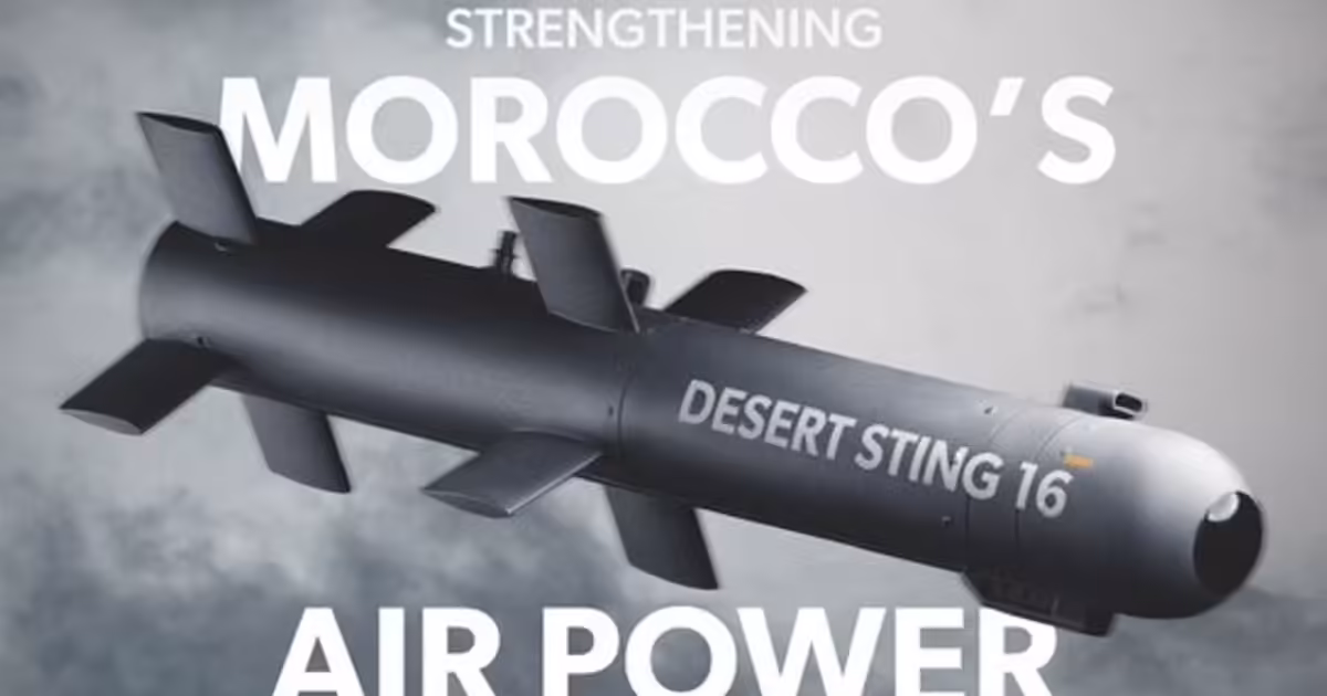 Morocco expands drone strike arsenal with UAE’s Desert Sting weapons and guided bomb kits