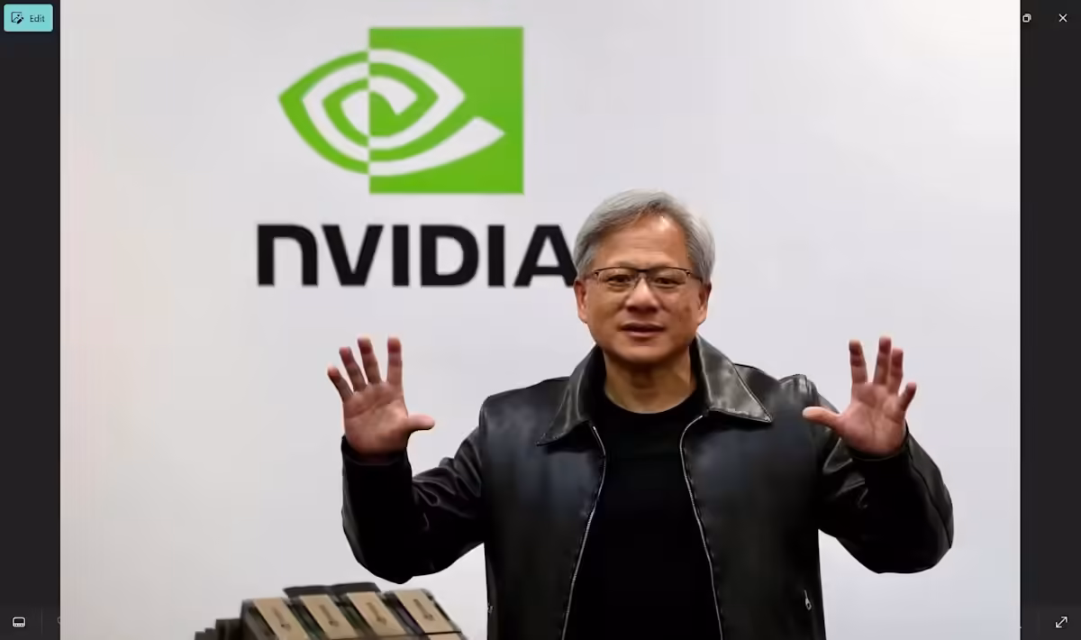 Nvidia’s CEO Says “All of This Is Going to Pass” After Tech Lost $1 Trillion in a Day