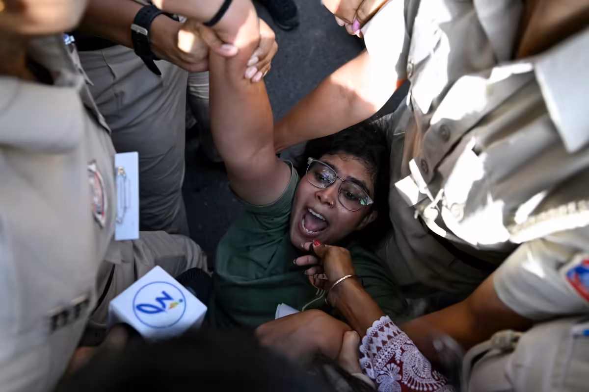 Police accused of sexual misconduct as protests against India’s election chief enter fourth day