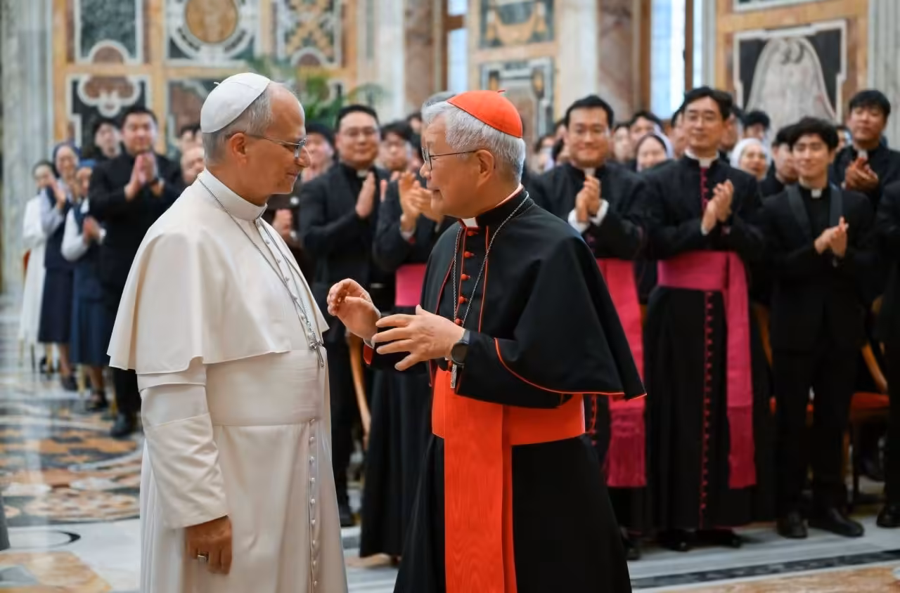 Pope urges Korean priests and religious to ‘bear witness to reconciliation'