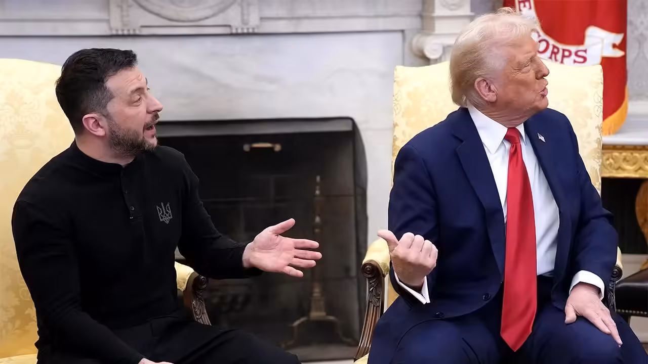 President Trump says Ukraine needs a 'new president' and warns on refinery hits
