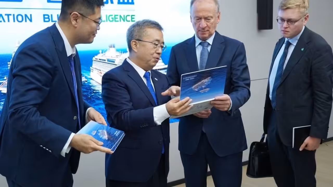 Putin aide looks to boost Russian shipbuilding ties with China during visit