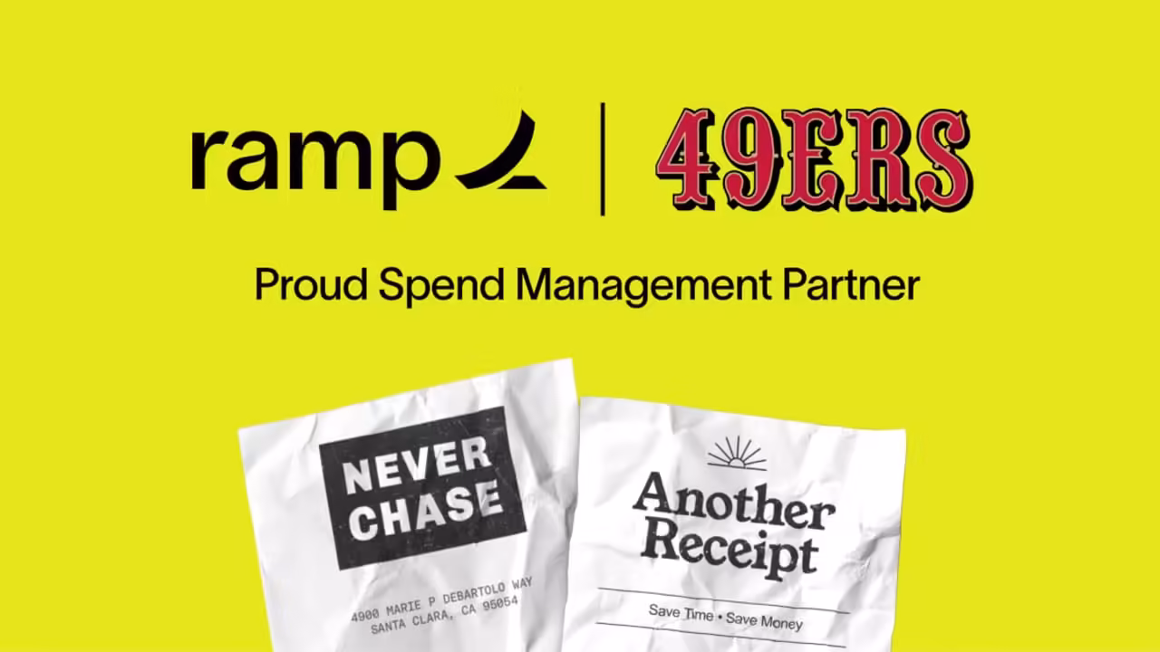 Ramp and San Francisco 49ers Announce New Multi-Year Partnership