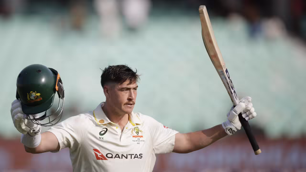 Renshaw ends long wait to put Australia on top in first S.Africa Test