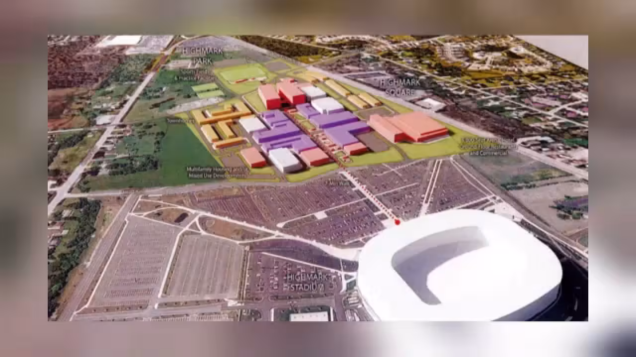 Retail, entertainment space proposed near Highmark Stadium
