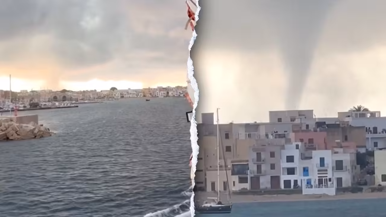 Sicily tornado overturns vehicles and seriously damages school in Marsala