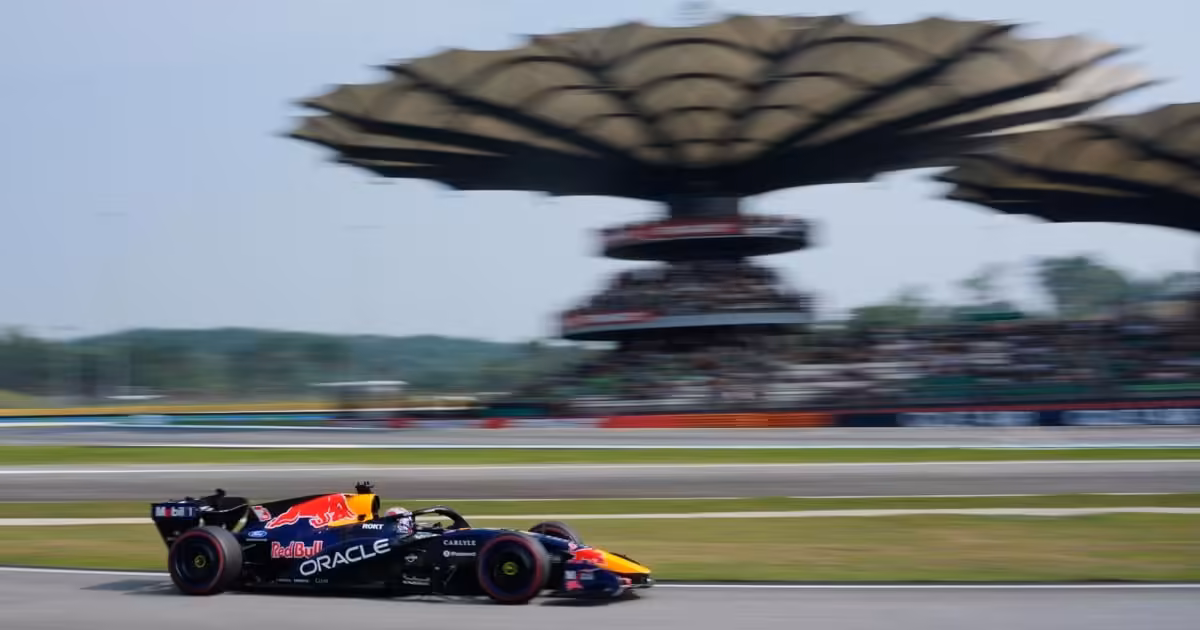Start delayed again as cars struggle in wet conditions ahead of F1's Bahrain GP in Malaysia | Sports