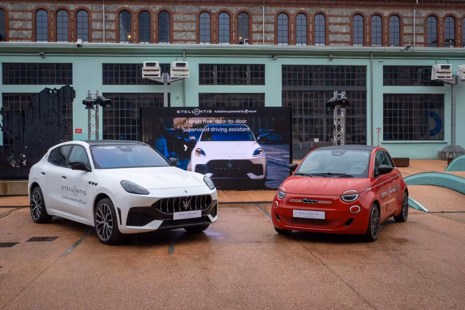 Stellantis and Wayve bring AI driving to Fiat and Maserati