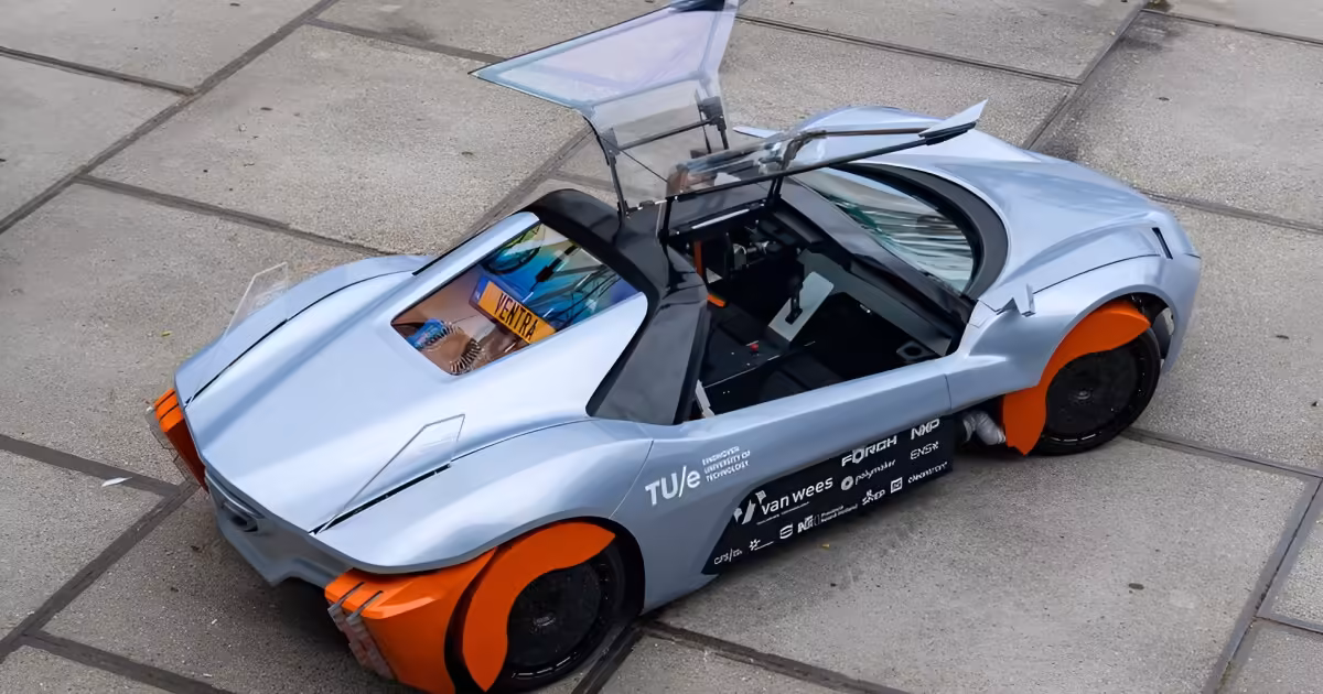 Student EV concept captures tire and brake dust