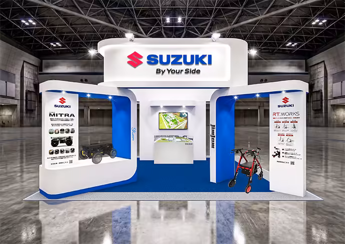 Suzuki’s Japan Mobility Show Bizweek stand looks past cars