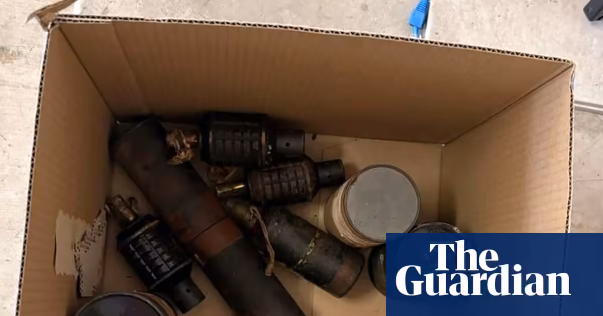 Texas resident finds second world war-era grenades in box bought at estate sale | Texas