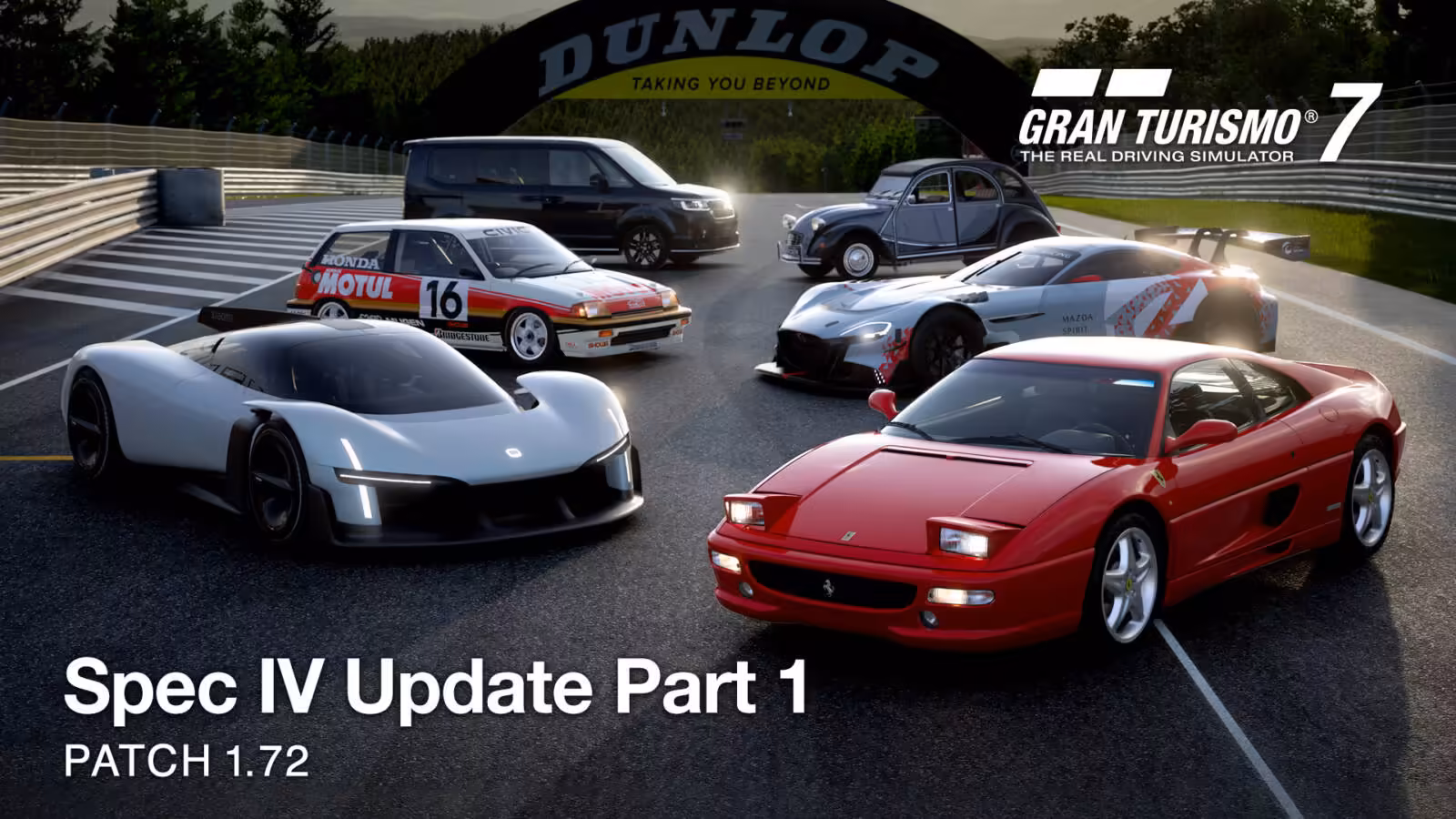 The Gran Turismo 7 Spec IV - Part 1 Update: Six New Cars, the SUGO Track, and Various New Features! - NEWS