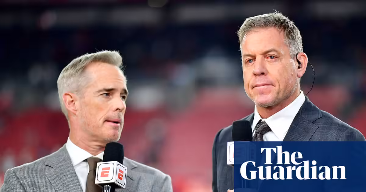 Troy Aikman and Joe Buck: what next for the NFL’s $165m TV power couple as they head for a split? | US sports media